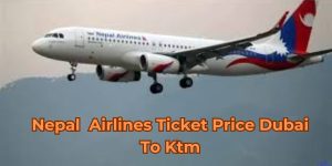 Nepal Airlines Ticket Price Dubai To Ktm