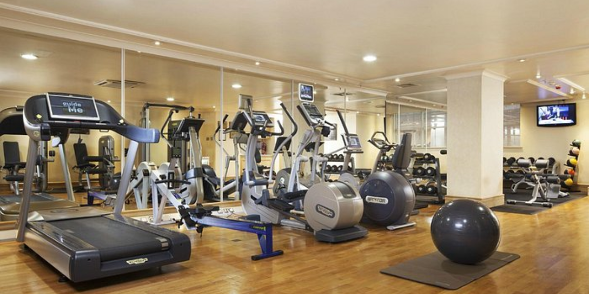 the fitness center