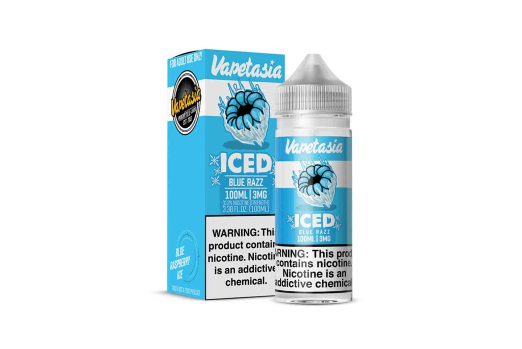 Blue Razz Ice Vape Juice Review Sweet Meets Cool