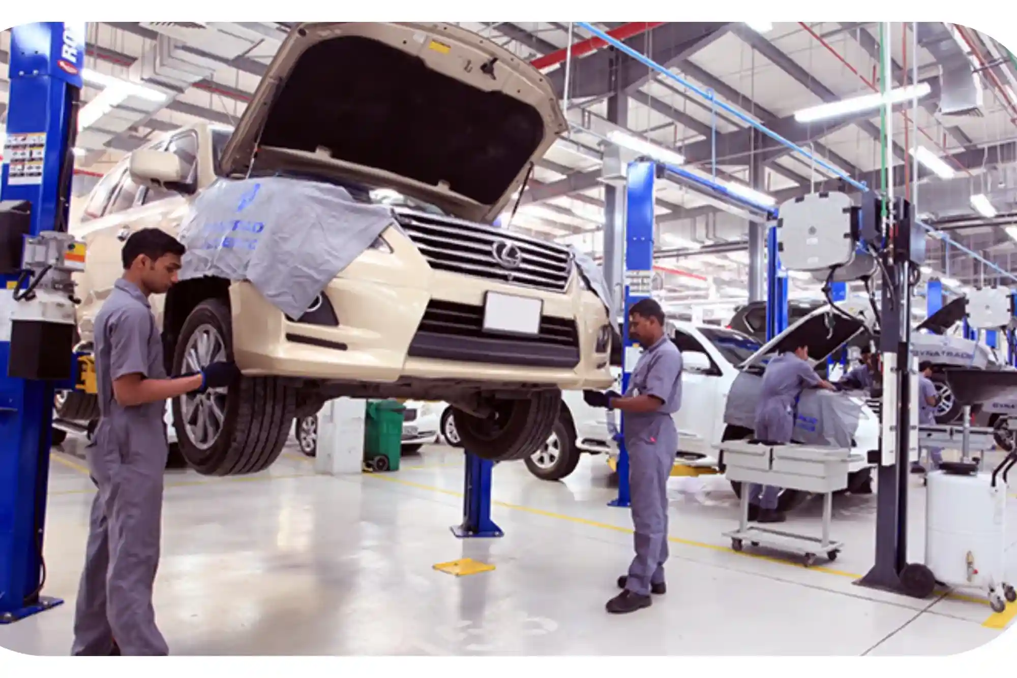How to book Dynatrade auto repair with Red Rose UAE