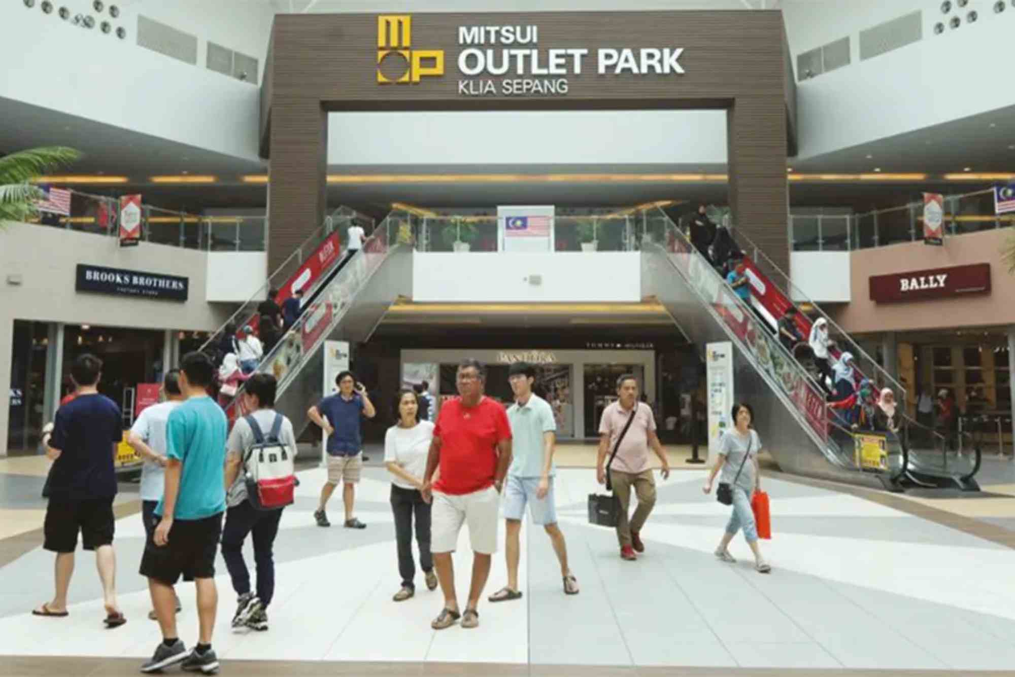 Malaysia Outlet: Mitsui KLIA Brands and Shuttle Times