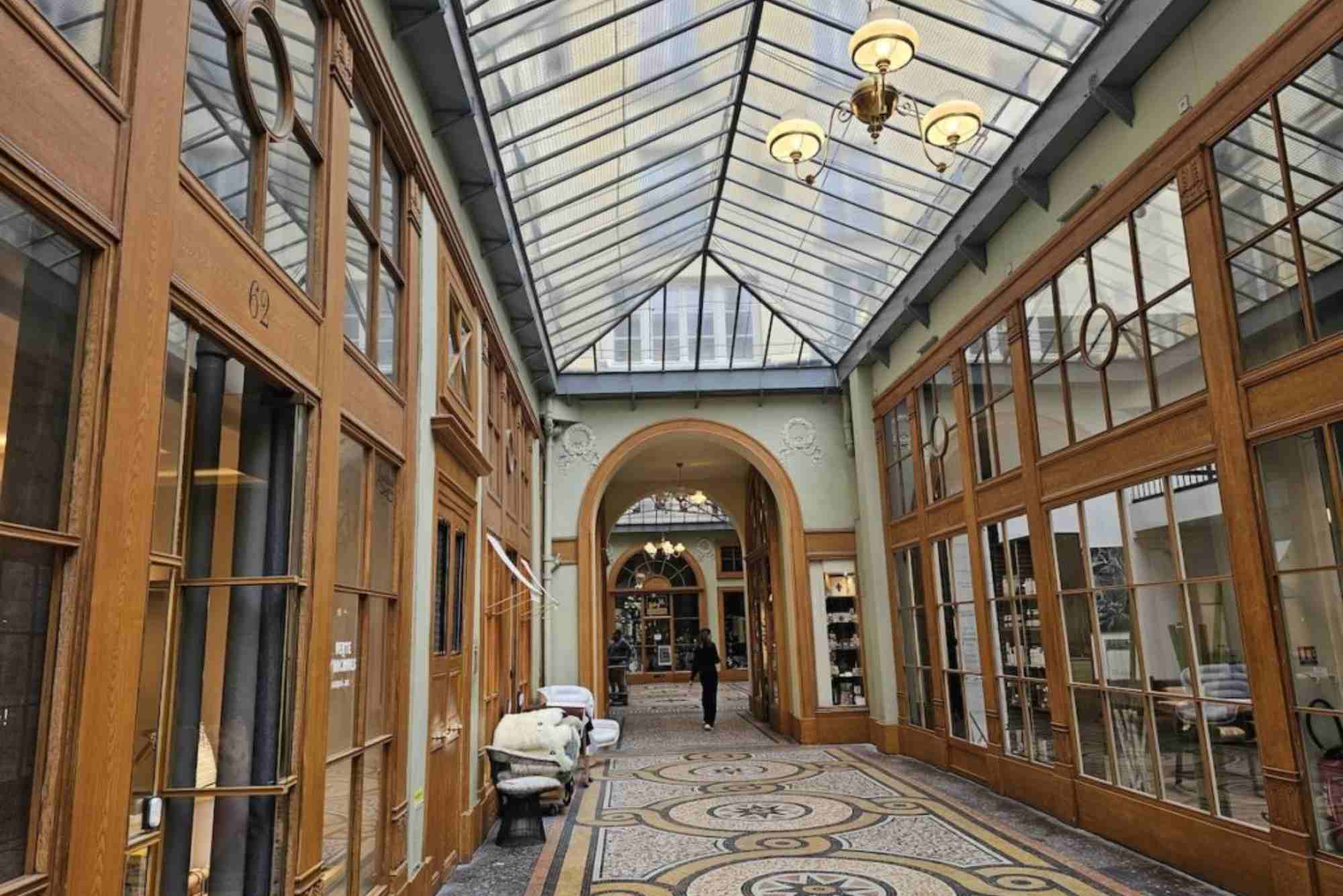 Paris France Passages Vivienne Panoramas Jouffroy