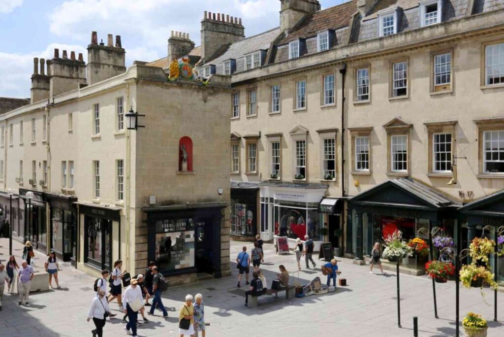 UK Bath Shopping Honey Stone Streets And Treats