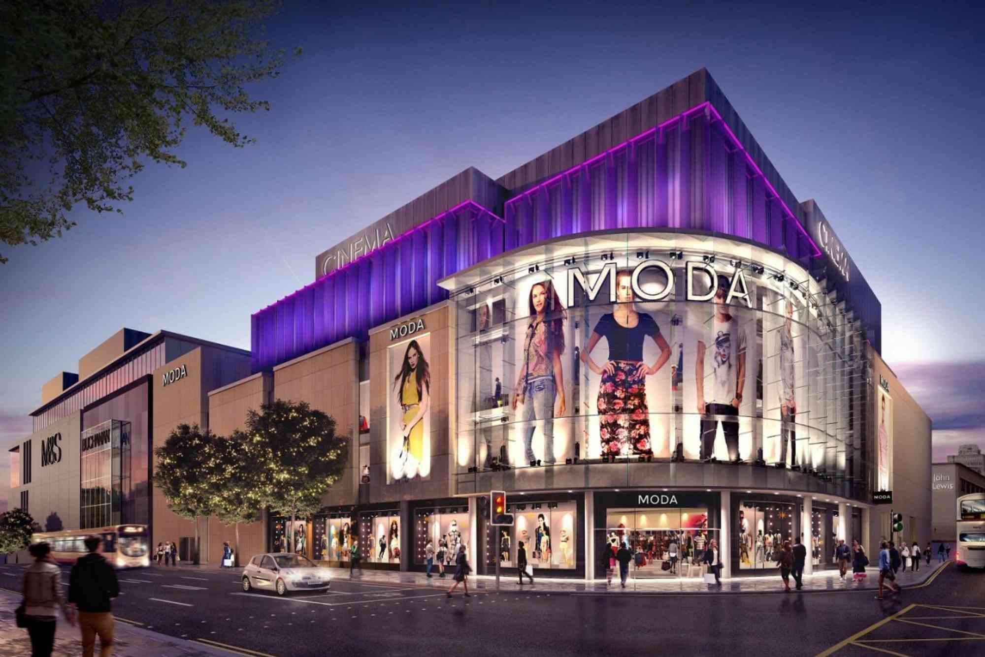 UK Glasgow Shopping Sauchiehall Argyle Buchanan