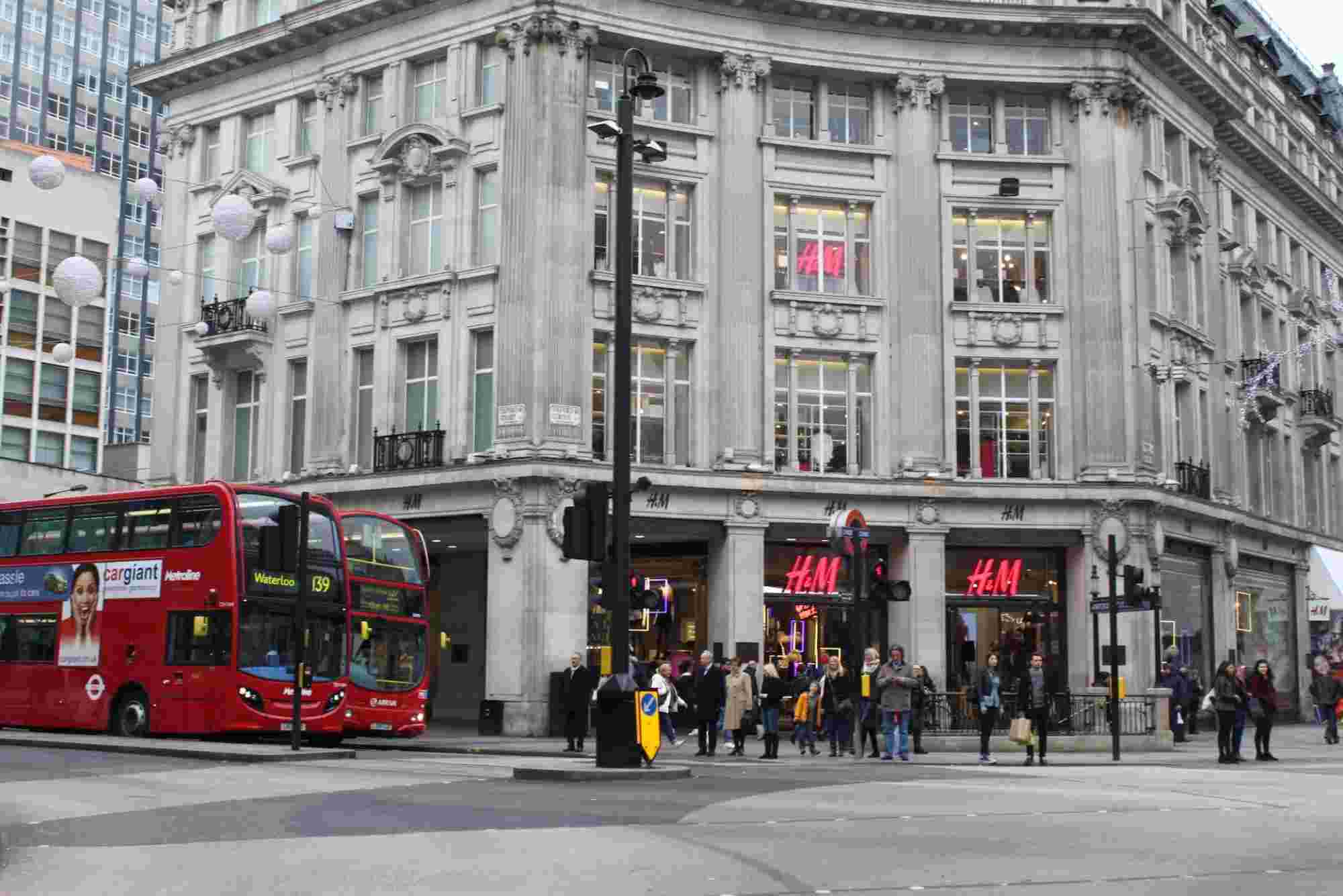 UK London Oxford Street Stores And Shortcuts