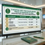 3 Months Visit Visa Saudi Arabia Price in Pakistan in 2026